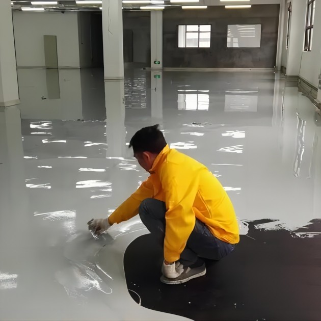 舞钢防腐防静电地坪,防腐防静电自流平地坪产品图1